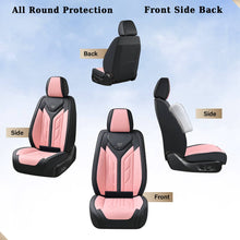 Load image into Gallery viewer, Coverado Quality Leatherette Front and Back Car Seat Covers Universal Fit Seat Protectors