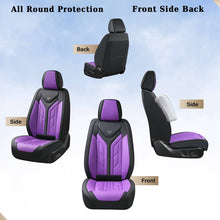 Load image into Gallery viewer, Coverado Quality Leatherette Front and Back Car Seat Covers Universal Fit Seat Protectors