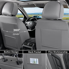 Load image into Gallery viewer, Coverado Quality Leatherette Front and Back Car Seat Covers Universal Fit Seat Protectors