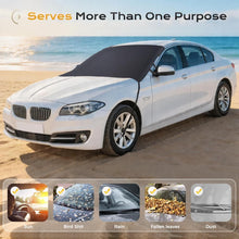 Load image into Gallery viewer, Coverado Car Sun Shade Windshield Cover 600D Oxford Fabric with 5 Layers Protection Heavy Duty Medium Size (67 x 47 inches)