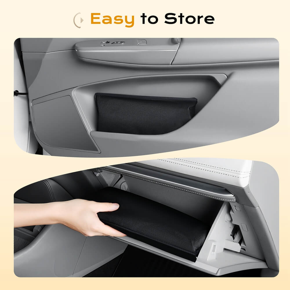 Coverado Car Sun Shade Windshield Cover 600D Oxford Fabric with 5 Layers Protection Heavy Duty Medium Size (67 x 47 inches)