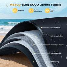 Load image into Gallery viewer, Coverado Car Sun Shade Windshield Cover 600D Oxford Fabric with 5 Layers Protection Heavy Duty Medium Size (67 x 47 inches)