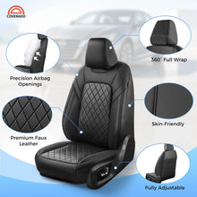 Load image into Gallery viewer, Fit Nissan Altima 2019-2025 S SV SR SL Platinum Edition ONE Upgrade Full Wrap Premium Faux Leather Custom Car Seat Covers