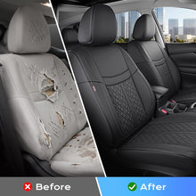 Load image into Gallery viewer, Fit Nissan 2017-2020 Rogue S/SV/SL Upgrade Full Wrap Premium Faux Leather Custom Car Seat Covers (Copy)