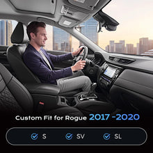 Load image into Gallery viewer, Fit Nissan 2017-2020 Rogue S/SV/SL Upgrade Full Wrap Premium Faux Leather Custom Car Seat Covers (Copy)