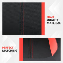 Load image into Gallery viewer, Coverado Car Seat Covers Front and Back PU Leather&amp;Fabric Auto Seat Protector Universal Fit