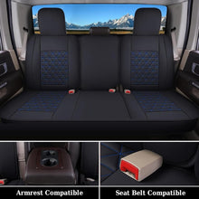 Load image into Gallery viewer, 2002-2025 Ram 1500/2500/3500 Crew Cab Coverado Custom Car Seat Covers Full Set with Flat Back 60/40 Split Bench Seat