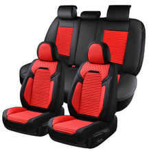 Load image into Gallery viewer, Coverado 13 Pieces Front and Rear Seat Covers Premium Leather Full Set Car Seat Protectors Universal Fit