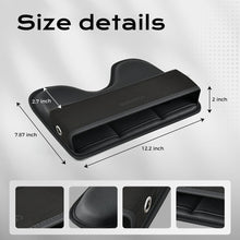 Load image into Gallery viewer, Coverado Universal Car Seat Side Gap Filler Organizer Premium Suede Leather Seat Gap Storage Box for SUV Truck