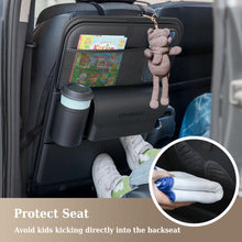 Load image into Gallery viewer, Coverado Nappa Leather Car Backseat Hanging Pockets Foldable Storage Bag Large Capacity Multipurpose Car Organizer, 1 piece/ 2 pieces