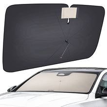 Load image into Gallery viewer, Coverado 2025 New Upgrade Car Windshield Sun Shade Umbrella Foldable Sun Shade Cover UV Block Car Front Window Heat Insulation Protection for Sedan, SUV, Trucks (Size M / L)