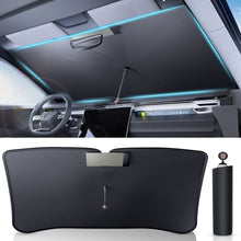 Load image into Gallery viewer, Coverado 2025 New Upgrade Car Windshield Sun Shade Umbrella Foldable Sun Shade Cover UV Block Car Front Window Heat Insulation Protection for Sedan, SUV, Trucks (Size M / L)
