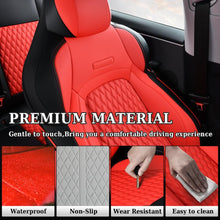 Load image into Gallery viewer, Coverado Custom Fit 2024 Tesla Model 3 Car Seat Covers Premium Leather Front and Back Auto Seat Protectors