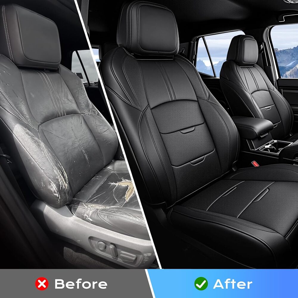 Toyota 4Runner 2025-2026 Premium Upgraded Full Wrap Faux Leather Custom Car Seat Covers