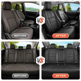 Toyota Corolla Faux Leather Custom Car Seat Covers Fit 2020-2026 SE & 2023-2026 XSE & 2025 FX