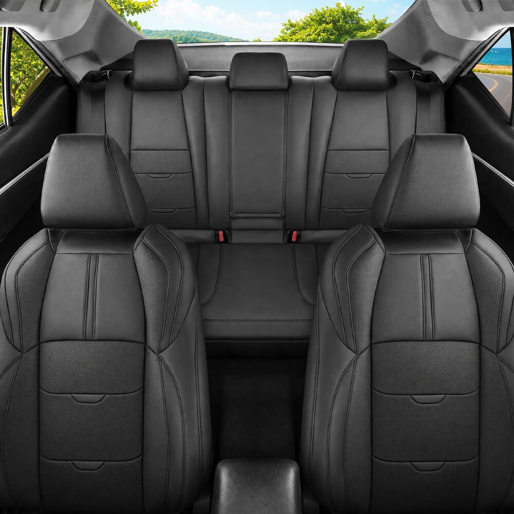 Toyota Corolla Faux Leather Custom Car Seat Covers Fit 2020-2026 SE & 2023-2026 XSE & 2025 FX