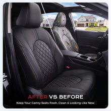 Load image into Gallery viewer, Toyota Camry Custom Full Set Seat Covers fit 2018-2024(Gas) L/LE/SE/SE Nightshade Full Coverage