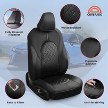 Load image into Gallery viewer, Toyota Camry Custom Full Set Seat Covers fit 2018-2024(Gas) L/LE/SE/SE Nightshade Full Coverage