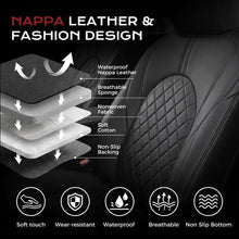 Load image into Gallery viewer, Toyota Camry Custom Full Set Seat Covers fit 2018-2024(Gas) L/LE/SE/SE Nightshade Full Coverage