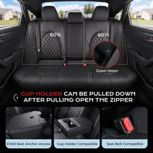 Load image into Gallery viewer, Toyota Camry Custom Full Set Seat Covers fit 2018-2024(Gas) L/LE/SE/SE Nightshade Full Coverage