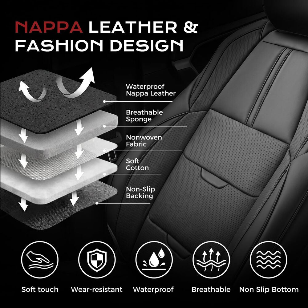 Toyota RAV4 Specific Fit Seat Covers | Fit For 2009-2025 | Front and Rear Full Set