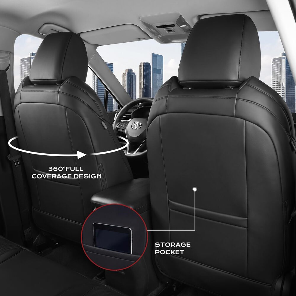 Toyota RAV4 Specific Fit Seat Covers | Fit For 2009-2025 | Front and Rear Full Set