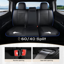 Load image into Gallery viewer, Toyota Tacoma Custom Faux Leather Car Seat Covers | Fit 3rd Gen Tacoma 2016-2023