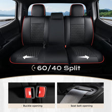 Load image into Gallery viewer, Toyota Tacoma Custom Faux Leather Car Seat Covers | Fit 3rd Gen Tacoma 2016-2023