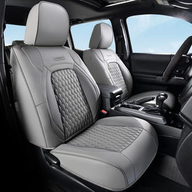 Toyota Tacoma Custom Faux Leather Car Seat Covers Fit 3rd Gen Tacoma 2016-2023