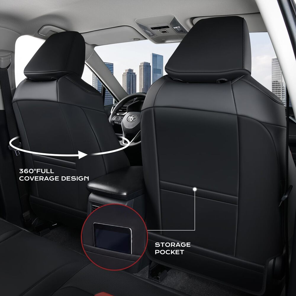Toyota RAV4 Specific Fit Seat Covers | Fit For 2009-2025 | Front and Rear Full Set
