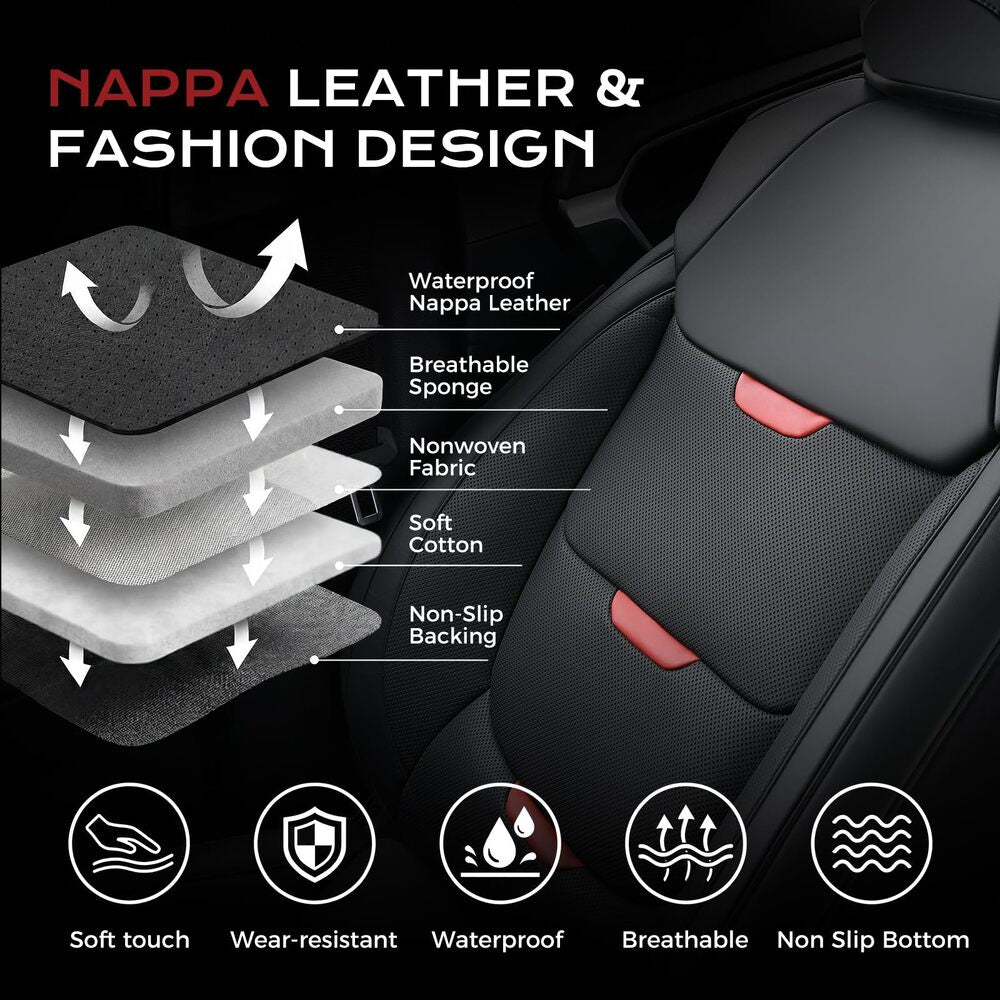 Toyota RAV4 Specific Fit Seat Covers | Fit For 2009-2025 | Front and Rear Full Set