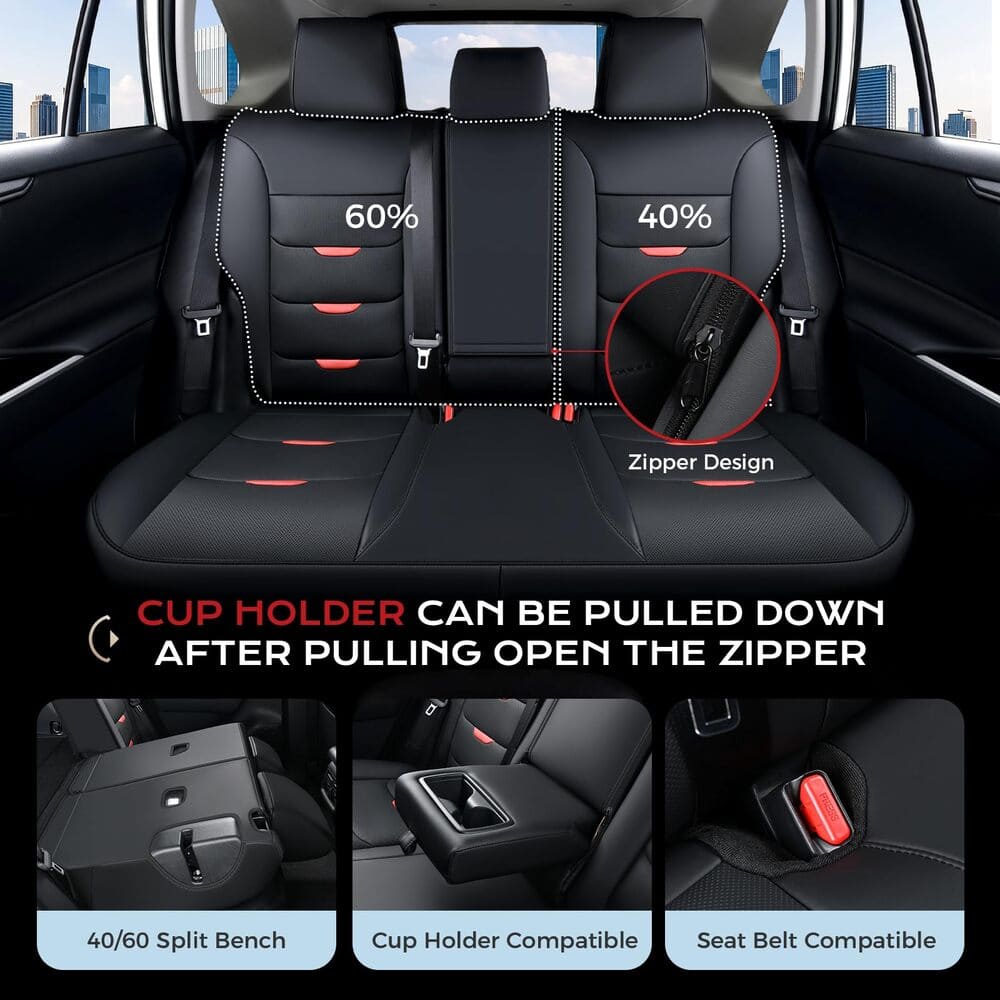 Toyota RAV4 Specific Fit Seat Covers | Fit For 2009-2025 | Front and Rear Full Set