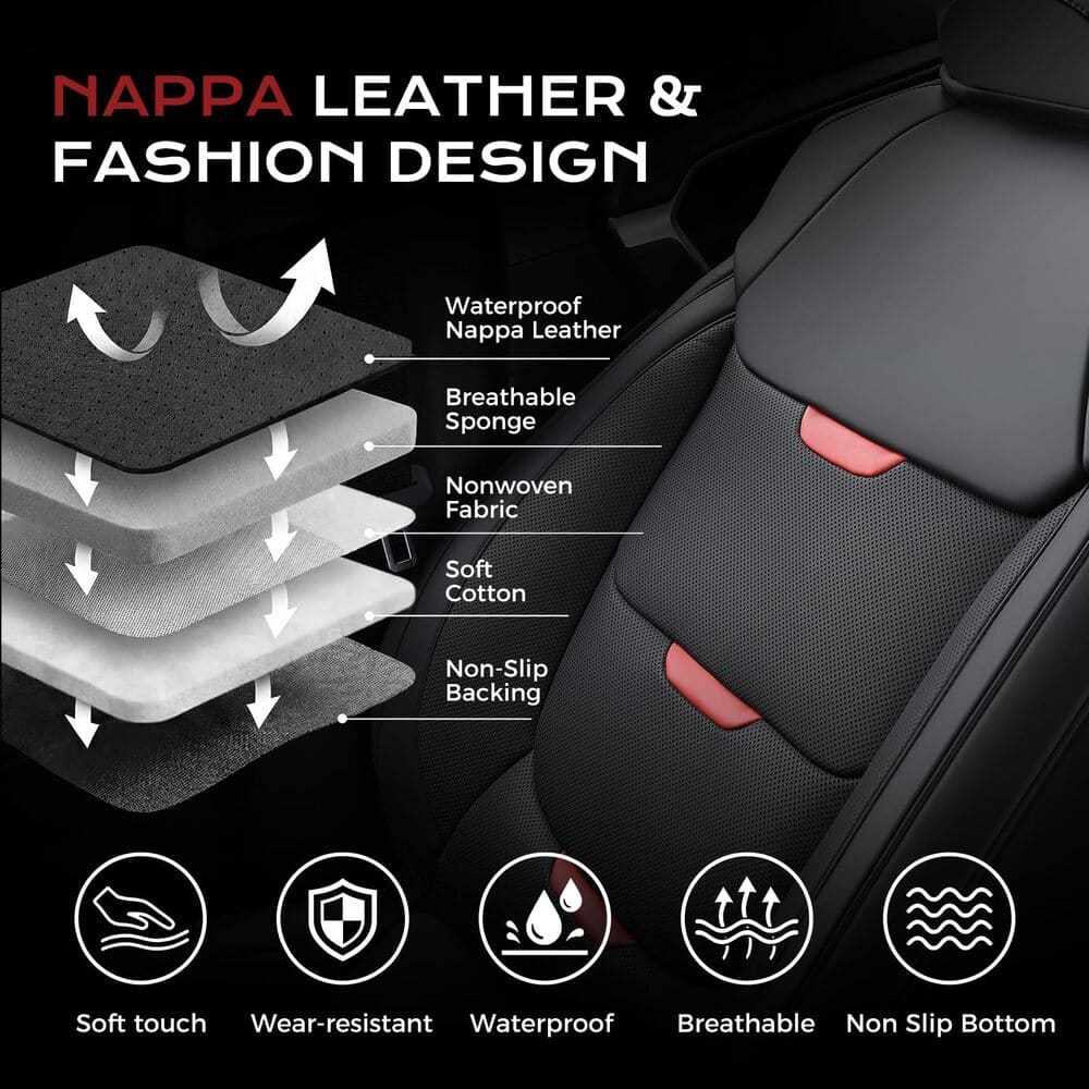 Toyota RAV4 Specific Fit Seat Covers | Fit For 2009-2025 | Front and Rear Full Set