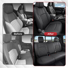 Load image into Gallery viewer, Toyota Tacoma 2024–2026 Upgraded Full Coverage Premium Faux Leather Custom Car Seat Covers