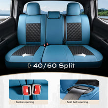 Load image into Gallery viewer, Toyota Tacoma Custom Faux Leather Car Seat Covers | Fit 4th Gen Tacoma 2024-2026