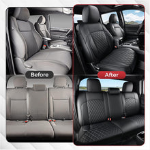 Load image into Gallery viewer, Toyota Tacoma 2016–2023 Upgraded Full Coverage Premium Faux Leather Custom Car Seat Covers