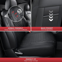 Load image into Gallery viewer, Toyota Tacoma 2016–2023 Upgraded Full Coverage Premium Faux Leather Custom Car Seat Covers
