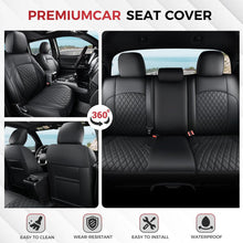 Load image into Gallery viewer, Toyota Tacoma 2016–2023 Upgraded Full Coverage Premium Faux Leather Custom Car Seat Covers