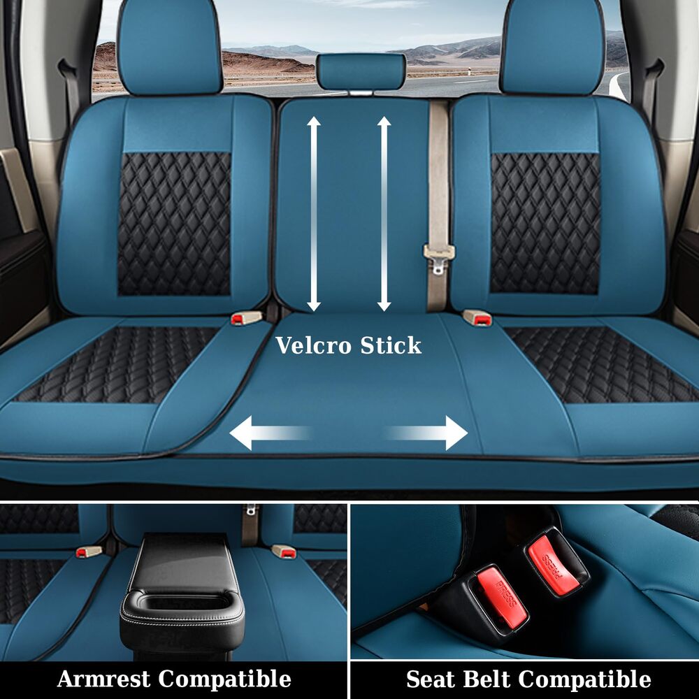 50% OFF🔥🔥Fit 2007-2013 Toyota Tundra CrewMax Custom Fit Coverado Car Seat Covers Full Coverage Water Resistant Auto Seat Protectors