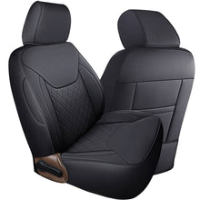 Load image into Gallery viewer, Coverado Seat Covers for 2007-2017 Jeep Wrangler JK JL 2-Door/4-Door Faux Leather Custom Fit