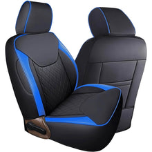 Load image into Gallery viewer, Coverado Seat Covers for 2007-2017 Jeep Wrangler JK JL 2-Door/4-Door Faux Leather Custom Fit