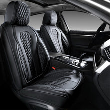 Load image into Gallery viewer, Coverado Front and Back Seat Cover Set Black 1