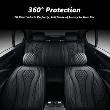 Load image into Gallery viewer, Coverado Front and Back Seat Cover Set Black 5