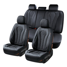 Load image into Gallery viewer, Coverado Front and Back Seat Cover Set Black 6