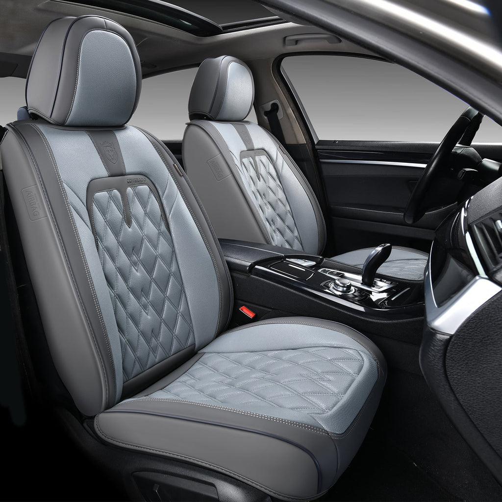 Coverado Waterproof Seat Covers Gray 1 