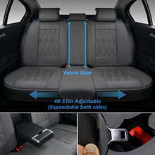 Load image into Gallery viewer, Coverado Seat Covers Front Pair Car Seat Covers Compatible with Airbags Fit Sedan Gray 4