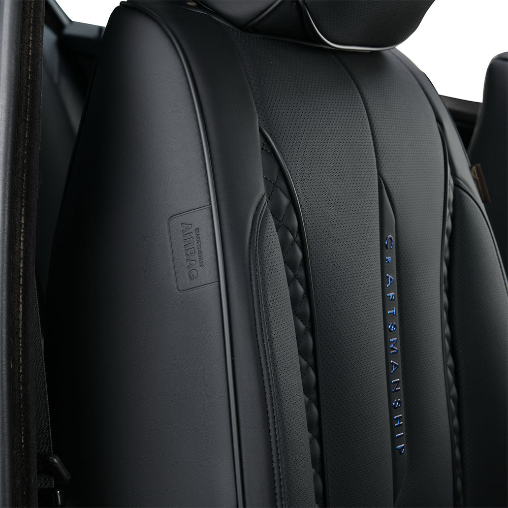 Coverado Seat Cover for Honda CRV Seat Cover UV Protectant Fit Truck Black 7