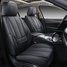 Load image into Gallery viewer, Coverado Front Seat Cover Leather Seat Covers Fit Car Black 1