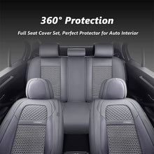 Load image into Gallery viewer, Coverado Full Set Seat Cover Breathable Car Seat Cover Fit SUV Gray 6