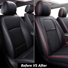 Load image into Gallery viewer, Coverado Seat Cover for Honda Civic Seat Protector Cover Car Fit SUV Black Red 7
